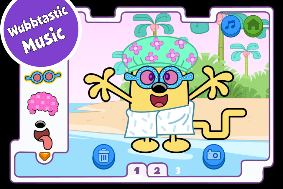 Screenshot Wubbzy's Kooky Kostume Kreator Screenshot Wubbzy's Kooky Kostume Kreator